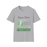 On Wisdom & Liberty, Men's Lightweight Fashion Tee