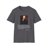 When a Government Betrays the People-Alexander Hamilton, Men's Lightweight Fashion Tee