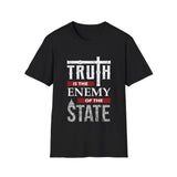 Truth is the Enemy of the State, Unisex Softstyle T-Shirt