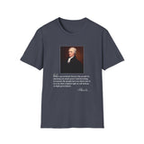 When a Government Betrays the People-Alexander Hamilton, Men's Lightweight Fashion Tee