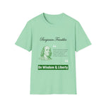 On Wisdom & Liberty, Men's Lightweight Fashion Tee