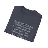 The Purpose of Government, Unisex Softstyle T-Shirt