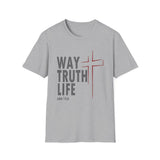 Way, Truth Life, Men's Lightweight Fashion Tee