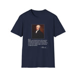 When a Government Betrays the People-Alexander Hamilton, Men's Lightweight Fashion Tee