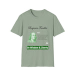 On Wisdom & Liberty, Men's Lightweight Fashion Tee