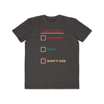 Santa's List, Men's Lightweight Fashion Tee