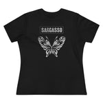 Silver Holistic Butterfly, Women's Premium Tee