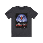 PATIENT  BUT RESOLUTE, Unisex Jersey Short Sleeve T-Shirt