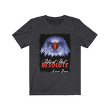 PATIENT  BUT RESOLUTE, Unisex Jersey Short Sleeve T-Shirt