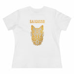 Two-Tone Holistic Fox, Women's Premium Tee