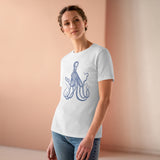 Blue Octopus, Women's Premium Tee