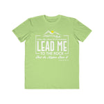 Lead Me To The Rock, Men's Lightweight Fashion Tee