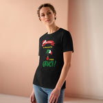 Mr. Claus is Married To This Grinch!, Women's Premium Tee