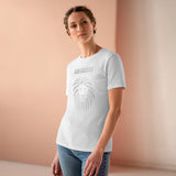 Silver Holistic Lion, Women's Premium Tee