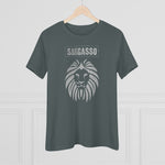 Silver Holistic Lion, Women's Premium Tee