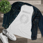 Silver Holistic Lion, Women's Premium Tee