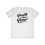 Faith Over Fear, Men's Lightweight Fashion Tee