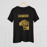 Gold Holistic Tiger, Women's Premium Tee