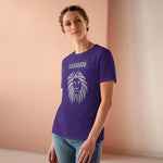 Silver Holistic Lion, Women's Premium Tee