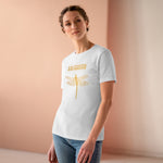 Gold Holistic Dragonfly, Women's Premium Tee