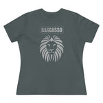 Silver Holistic Lion, Women's Premium Tee