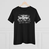 God Bless America, Women's Premium Tee