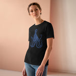 Blue Octopus, Women's Premium Tee