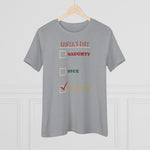 Santa's List, Women's Premium Tee