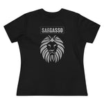 Silver Holistic Lion, Women's Premium Tee