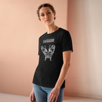 Silver Holistic Butterfly, Women's Premium Tee