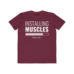 Installing Muscles, Men's Lightweight Fashion Tee