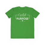 Created With A Purpose, Men's Lightweight Fashion Tee