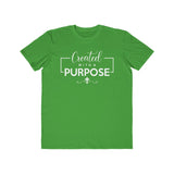 Created With A Purpose, Men's Lightweight Fashion Tee