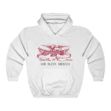 GOD Bless America, Classic Unisex Heavy Blend™ Hooded Sweatshirt
