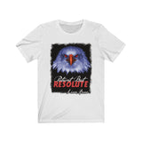 PATIENT  BUT RESOLUTE, Unisex Jersey Short Sleeve T-Shirt