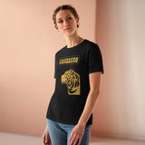 Gold Holistic Tiger, Women's Premium Tee