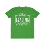 Lead Me To The Rock, Men's Lightweight Fashion Tee