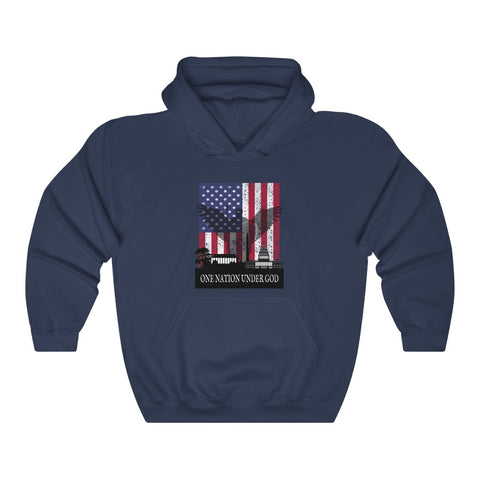 One Nation Under God, Classic Unisex Heavy Blend™ Hooded Sweatshirt